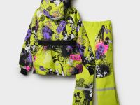 Комплект текстильный с полиуретановым покрытием для девочек: куртка, брюки