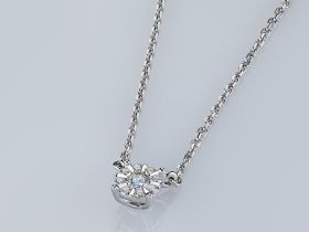 Колье из серебра э0612кл10153800