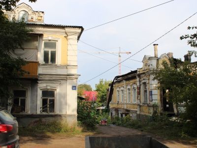 Усадьба Шамовых с оградой и воротами