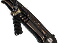 Темляк с бронзовой бусиной Бог Анубис