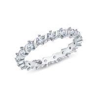 Серебряное кольцо с фианитами