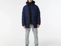 Мужская удлинённая куртка Lacoste с капюшоном