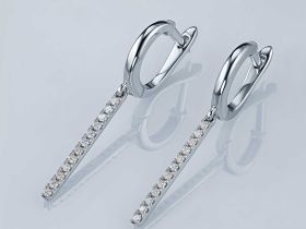 Серьги из серебра э0612сг01183500