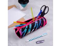 Пенал-тубус 2 отделения Berlingo "Zig zag" 210*70 мм, полиэстер