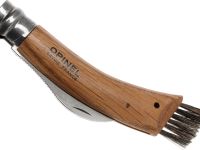 Нож грибника складной Opinel №8, нержавеющая сталь Sandvik 12C27, рукоять дуб, чехол + деревянный футляр, 001327