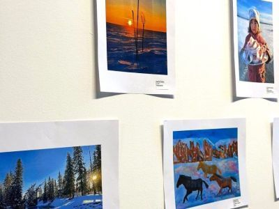 Выставка работ участников конкурса «Зимняя Якутия» открылась на форуме «Цифровой Алмаз»