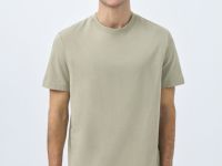 Базовая футболка из хлопка, Зеленый