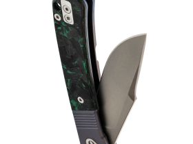 Складной нож Dr.Tech D4368BL, сталь D2, рукоять TC4