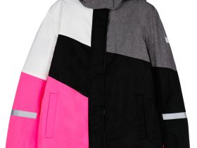 Куртка текстильная с полиуретановым покрытием для девочек