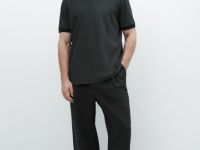 Поло в полоску, Коричневый