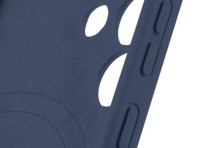 Чехол uBear Touch Mag Case для Galaxy S25 Ultra, soft-touch темно-синий