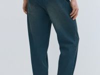 Свободные джинсы Боу, Синий