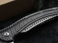 Складной нож CRKT Ripple 2 Gray, сталь Acuto 440, рукоять нержавеющая сталь