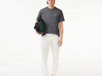 Мужская хлопковая футболка Lacoste с коротким рукавом