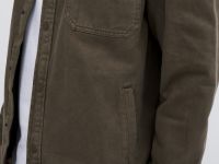 Рубашка из хлопкового твила, Серый