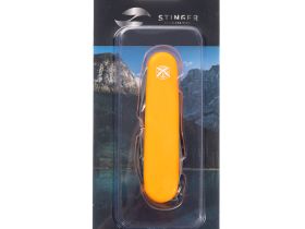 Нож перочинный Stinger FK-K5017-6PB 90 мм, 11 функций, оранжевый, в блистере