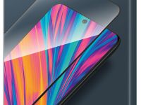 Защитное стекло BoraSCO для realme C61 / C63 / Note 50 с чёрной рамкой