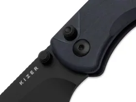 Складной нож Kizer Drop Bear 2 сталь Nitro-V, рукоять richlite, синий