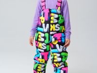 Комплект текстильный с полиуретановым покрытием для девочек: куртка, полукомбинезон