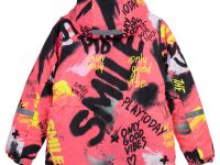 Куртка текстильная с полиуретановым покрытием для девочек