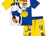 Комплект для мальчика с принтом Disney: футболка, шорты