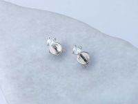 Пусеты из белого золота э4712пс04202988