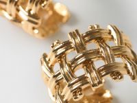 Серьги, Золотой