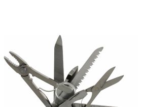 Нож перочинный Victorinox SwissChamp, сталь X55CrMo14, рукоять Cellidor®, черный