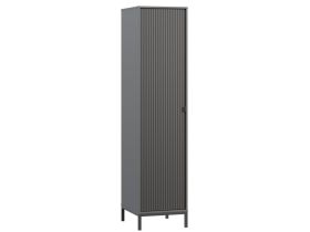Распашной шкаф Трейвис 1-48x205 Графитовый