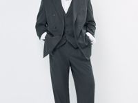 Брюки со складками O'STIN x Яндекс Книги, Серый