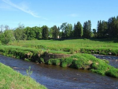 Камерный шлюз Мариинской системы, построенной Сердюковым Михаилом Ивановичем в 1709-1719 гг.