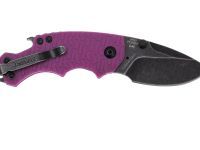 Нож складной Shuffle - KERSHAW 8700PURBW, сталь 8Cr13MoV c покрытием BlackWash™, рукоять текстурированный термопластик GFN фиолетового цвета