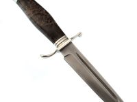 Нож Финка НКВД, сталь ELMAX, карельская береза, мельхиор