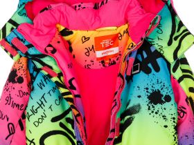 Комбинезон текстильный с полиуретановым покрытием для девочек