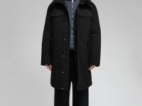 Длинный пуховик с натуральным пухом