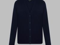 Кардиган свободного кроя с шерстью