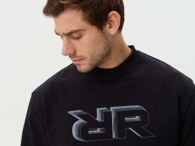 Футболка мужская с длинным рукавом Remington RR Black