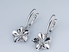 Серьги из серебра э0612сг05162400