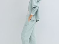 Джоггеры из мягкого трикотажа, Зеленый