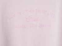 Футболка оверсайз с вышивкой, Розовый