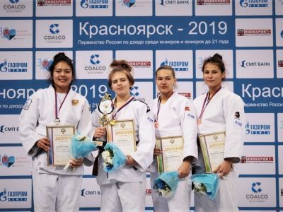 Второе «золото». Якутская дзюдоистка Юлия Аман победила на первенстве России