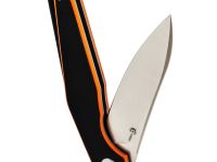 Складной нож Снайпер Техно, сталь N690, рукоять G10 черно-оранжевый