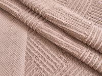 Полотенце махровое Зигзаг/Zigzag, коричневое