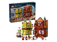 Harry Potter 76452 Конструктор Магазин «Всё для квиддича» и Кафе-мороженое
