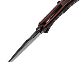 Складной нож НОКС Мангуст 2С Black, сталь D2, рукоять G10