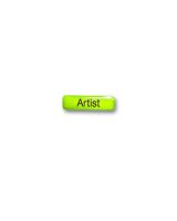 Стикер объемный "Artist", 2 х 0,5 см