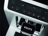 Krups Кофемашина на 2 чашки 1450 Вт, с кофемолкой, черно-белая EA8901 Krups