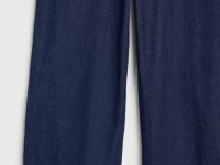 Широкие джинсы Wide leg с ремнём, Синий