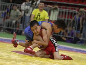 Около 1400 юных участников собрал фестиваль борьбы в Якутске