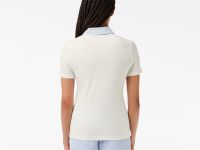 Хлопковое поло Lacoste приталенного кроя